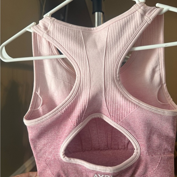 AYBL Seamless Ombre Sports Bra | Women’s Small | Pink to Mauve Gradient ~ NWT - Picture 3 of 4